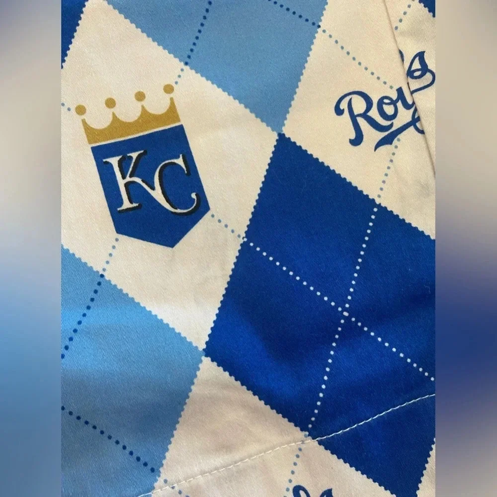 LOUDMOUTH KANSAS CITY ROYALS Men’s Shorts Genuine MLB Merchandise Size 34‎